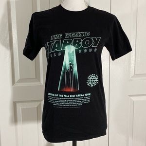 The Weeknd Starboy World Tour T-Shirt Size Small